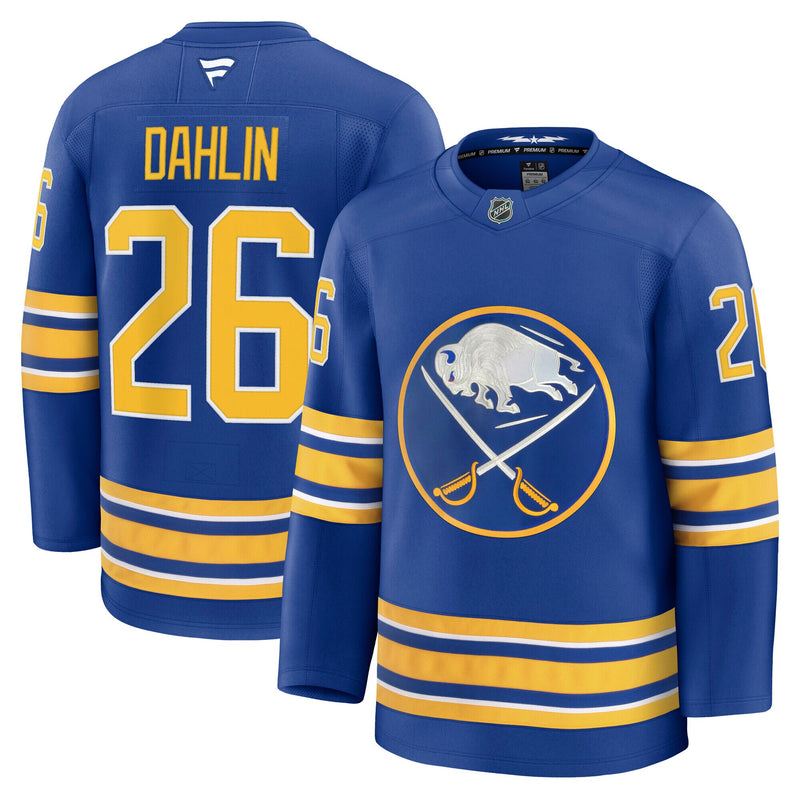 Buffalo Sabres Rasmus Dahlin Royal Home Premium Jersey