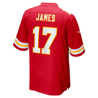 Kansas City Chiefs Richie James Red Game Jersey