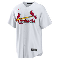 St. Louis Cardinals White #1 Groom Home Replica Jersey