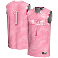 #1 Ohio Bobcats GameDay Greats Lightweight Basketball Fashion Jersey - Pink