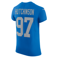 Detroit Lions Aidan Hutchinson Blue Alternate Vapor F.U.S.E. Elite Jersey