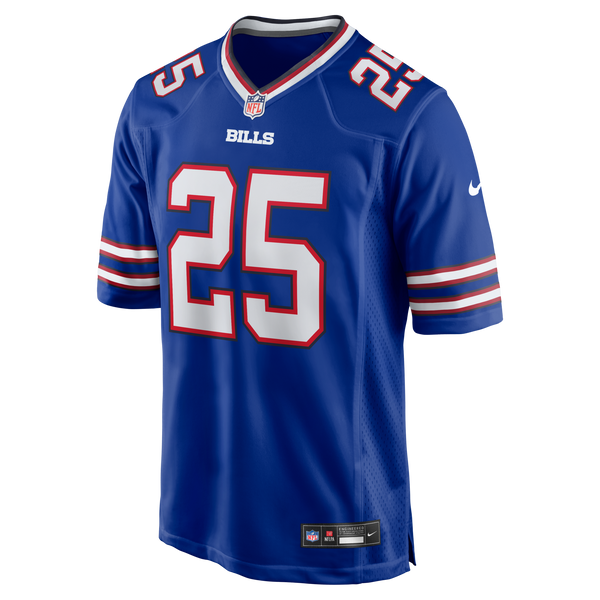 Buffalo Bills Ty Johnson Royal Team Game Jersey