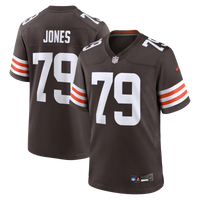Cleveland Browns Dawand Jones Brown Team Game Jersey