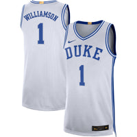Zion Williamson Duke Blue Devils Limited Basketball Jersey - White