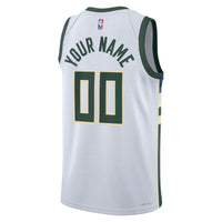 Milwaukee Bucks Association Swingman Jersey - Custom