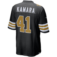 New Orleans Saints Alvin Kamara Black Alternate Game Jersey