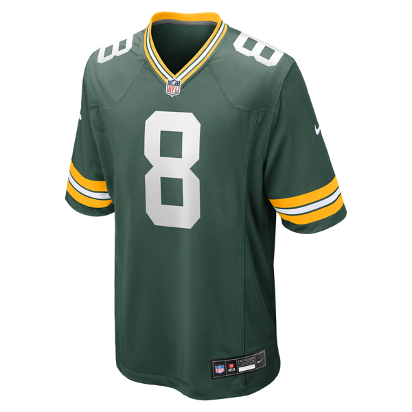 Green Bay Packers Josh Jacobs Green Team Game Jersey