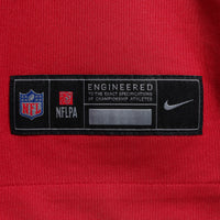 San Francisco 49ers Scarlet 80th Anniversary Alternate Custom Game Jersey