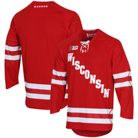 Wisconsin Badgers Replica Hockey Jersey - Red