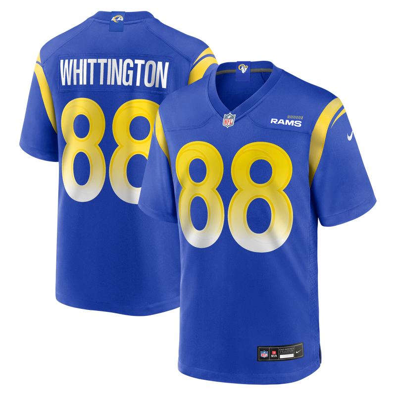 Los Angeles Rams Jordan Whittington Royal Team Game Jersey