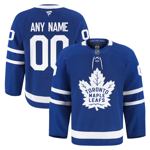 Toronto Maple Leafs Blue Home Authentic Pro Custom Jersey