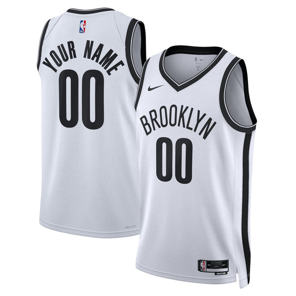 Brooklyn Nets Association Swingman Jersey - Custom