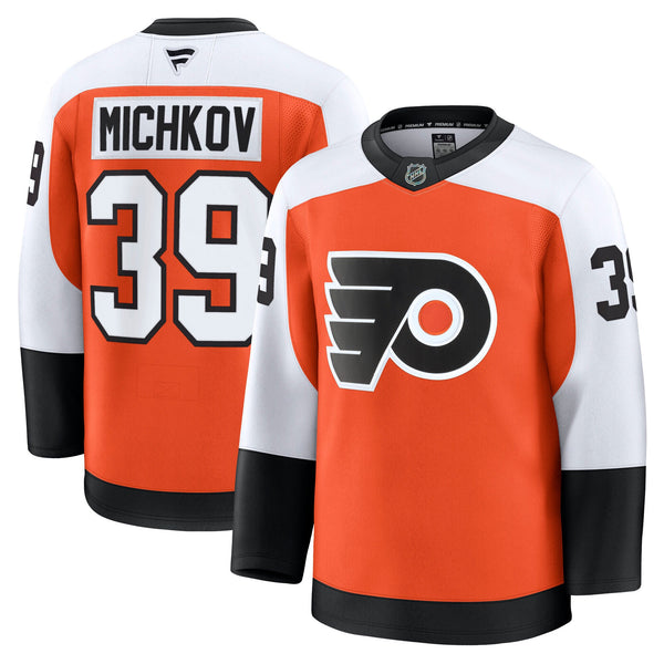 Philadelphia Flyers Matvei Michkov Orange Home Premium Jersey