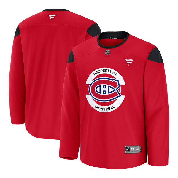 Montreal Canadiens Red Practice Jersey