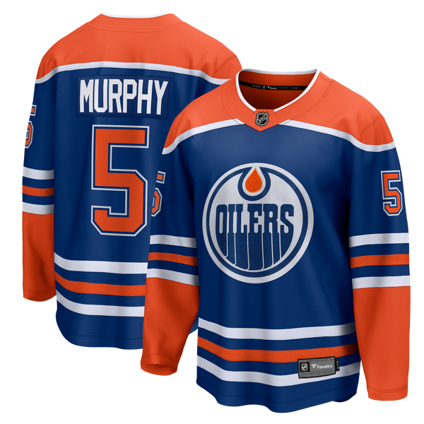 Edmonton Oilers Connor Murphy Royal Home Breakaway Jersey