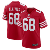 San Francisco 49ers Colton McKivitz Scarlet Game Jersey