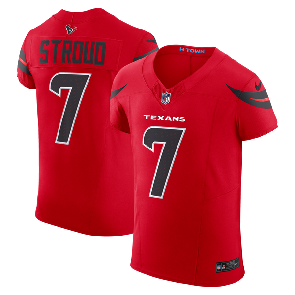 Houston Texans C.J. Stroud Red Alternate Vapor F.U.S.E. Elite Jersey