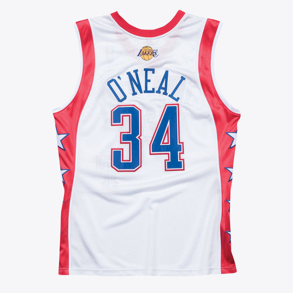 NBA 2004 West Shaquille ONeal Authentic All-Star Jersey - White