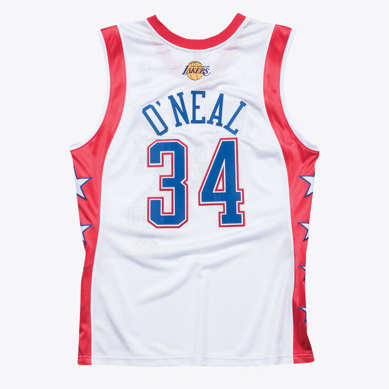 NBA 2004 West Shaquille ONeal Authentic All-Star Jersey - White