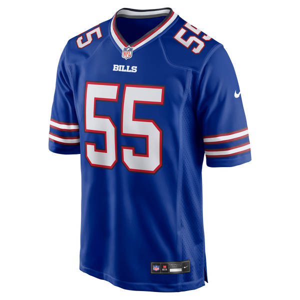 Buffalo Bills David Ugwoegbu Royal Game Jersey