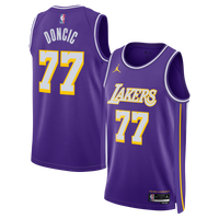 Los Angeles Lakers Statement Edition Swingman Jersey - Purple - Luka Doncic