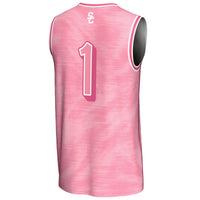 #1 USC Trojans GameDay Greats Lightweight Basketball Fashion Jersey - Pink
