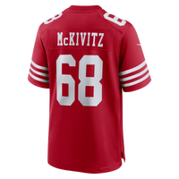 San Francisco 49ers Colton McKivitz Scarlet Game Jersey