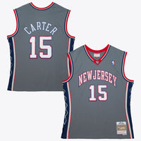 New Jersey Nets Vince Carter 2004 Alternate Authentic Jersey - Grey