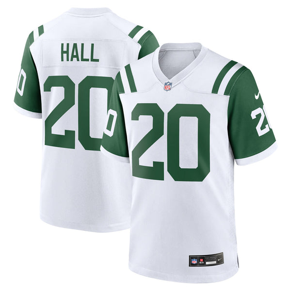 New York Jets Breece Hall White Classic Alternate Game Jersey