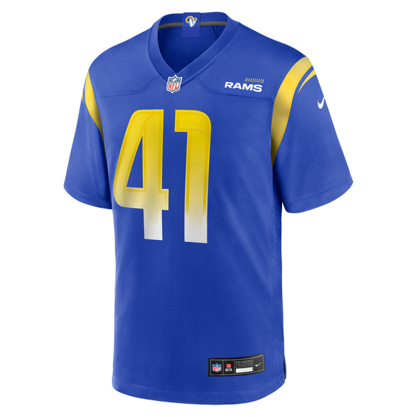 Los Angeles Rams Cameron McCutcheon Royal Game Jersey