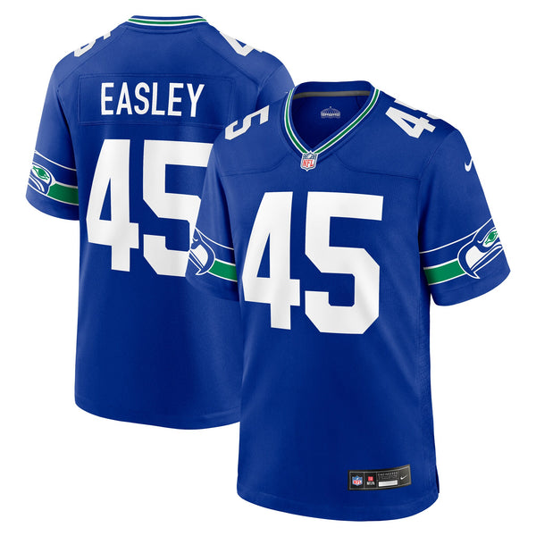 Seattle Seahawks Kenny Easley Royal Retired Player Alternate Game Jersey