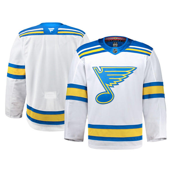 St. Louis Blues White Away Authentic Pro Jersey