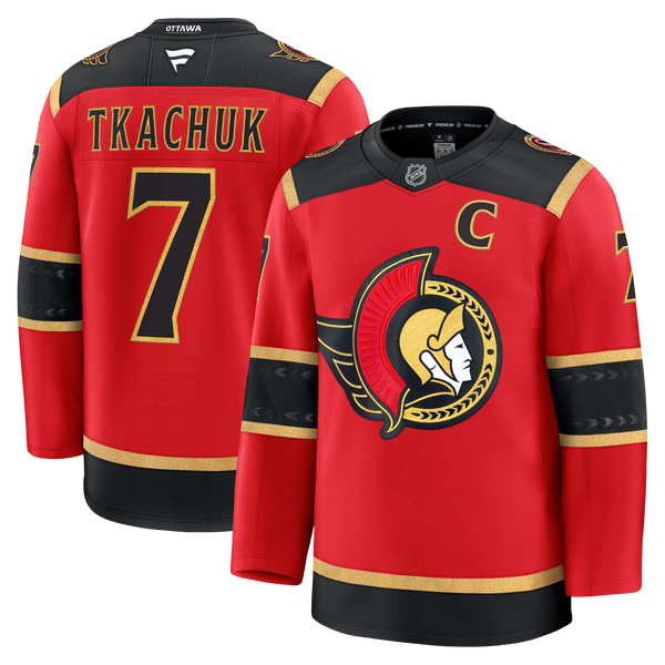 Ottawa Senators Brady Tkachuk Red Alternate Premium Jersey