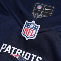 New England Patriots Mike Onwenu Navy Team Game Jersey