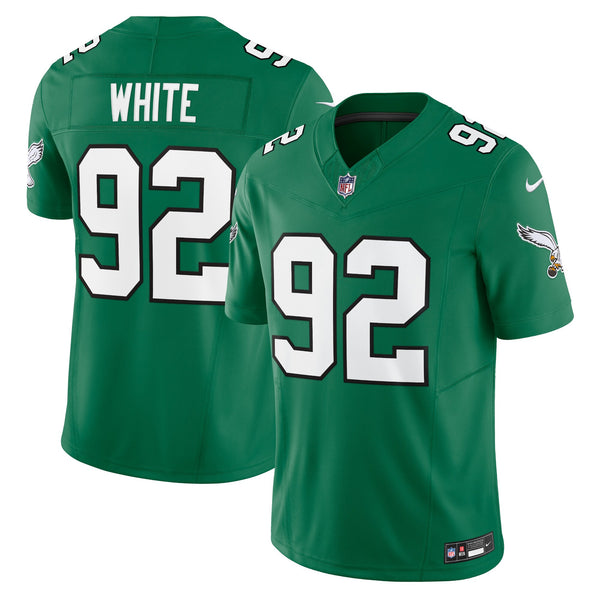 Philadelphia Eagles Reggie White Kelly Green Alternate Vapor F.U.S.E. Limited Jersey