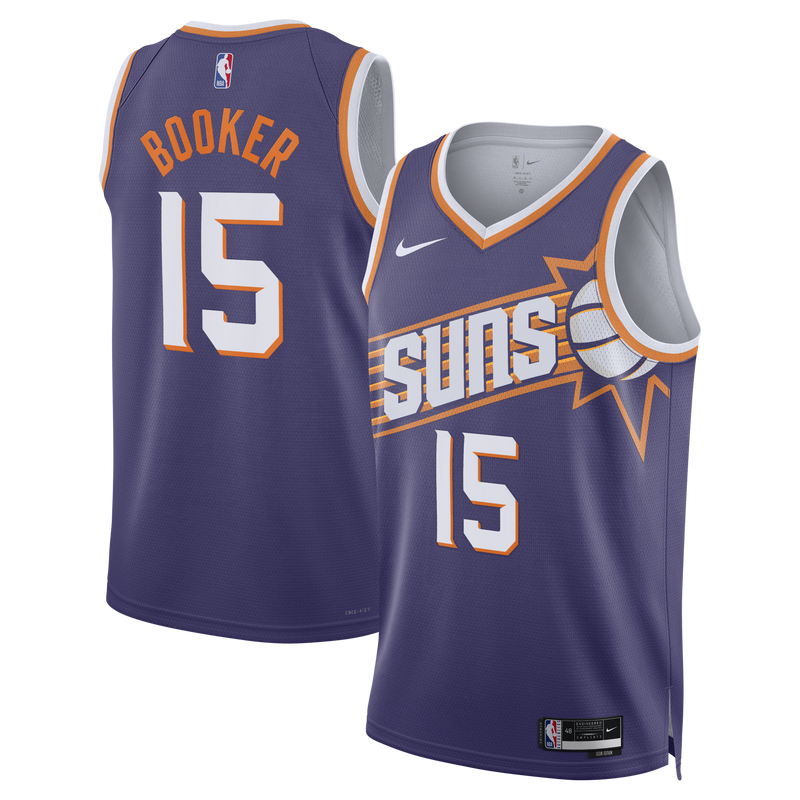 Phoenix Suns Icon Edition Swingman Jersey - Purple - Devin Booker