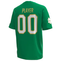 Notre Dame Fighting Irish Alternate NIL Pick-A-Player Replica Football Jersey - Kelly Green
