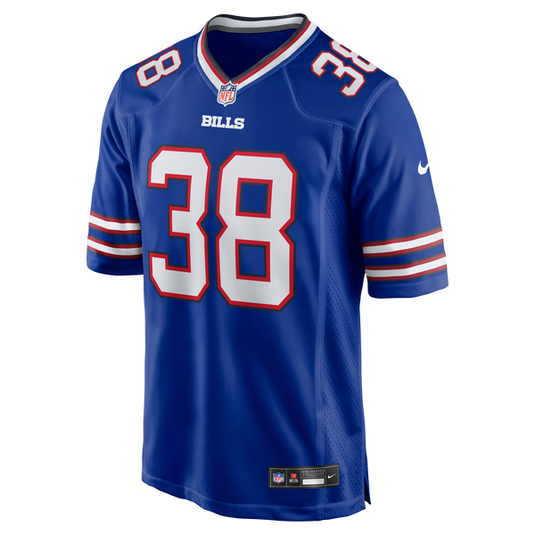 Buffalo Bills Tre Norwood Royal Team Game Jersey