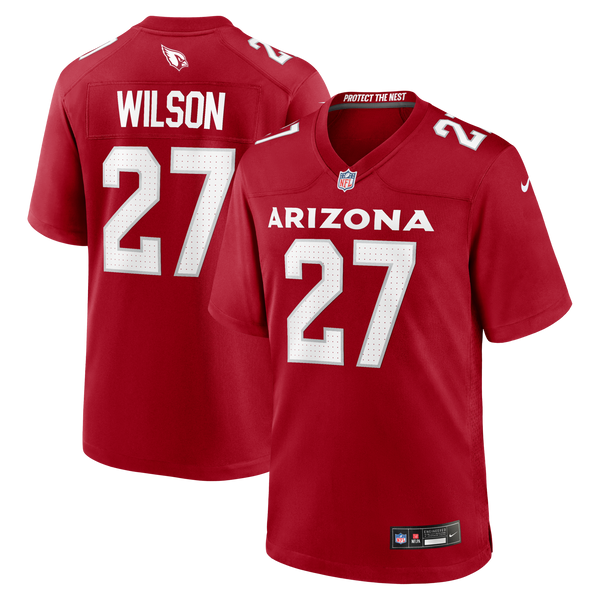 Arizona Cardinals Divaad Wilson Cardinal Team Game Jersey