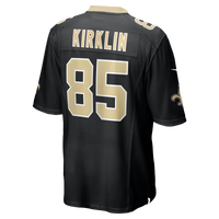 New Orleans Saints Jontre Kirklin Black Team Game Jersey