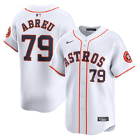 Houston Astros Jose Abreu White Home Limited Player Jersey