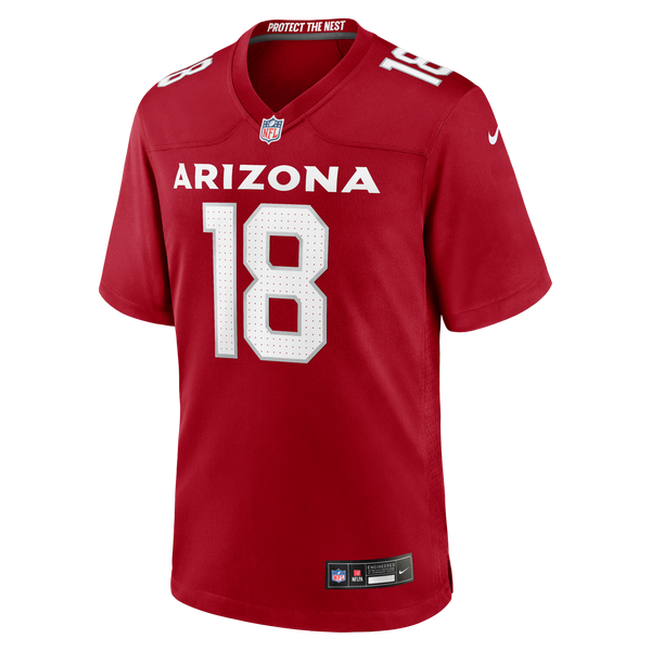Arizona Cardinals Marvin Harrison Jr. Cardinal Player Game Jersey
