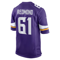 Minnesota Vikings Jalen Redmond Purple Game Jersey