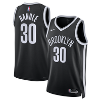 Brooklyn Nets Icon Swingman Jersey- Black - Julius Randle