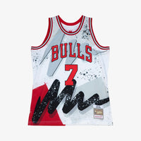 Chicago Bulls Toni Kukoc 1995-96 Hyper Hoops Swingman Jersey - White