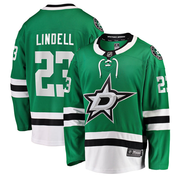 Dallas Stars Esa Lindell Kelly Green Breakaway Jersey