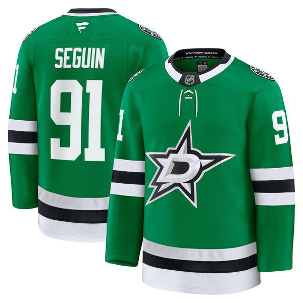 Dallas Stars Tyler Seguin Kelly Green Home Premium Jersey