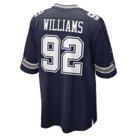 Dallas Cowboys Quinnen Williams Navy Team Game Jersey