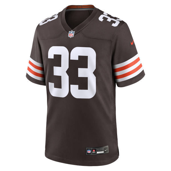 Cleveland Browns Ronnie Hickman Brown Team Game Jersey