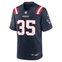 New England Patriots K.J. Britt Navy Team Game Jersey